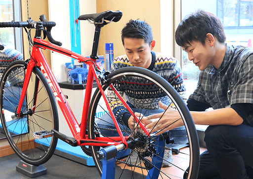 STEP.5 フィッティング・納車 安心して楽しく乗っていただくために